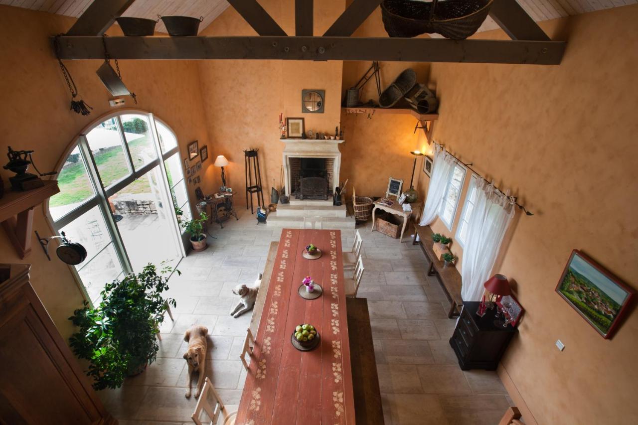 Bed and Breakfast Domaine De La Combotte Nantoux Exterior foto